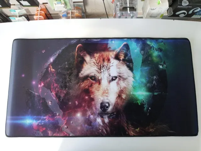 MOUSE PAD GAMER LOBO
