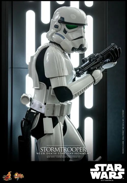Figura Star Wars - Stormtrooper (Semi Novo) Hot Toys 1/6