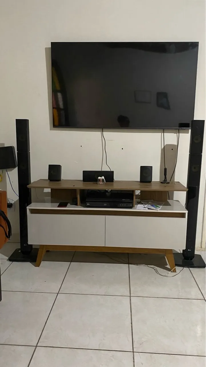 Home Theater LG Blu ray - Som potente e qualidade de cinema em casa