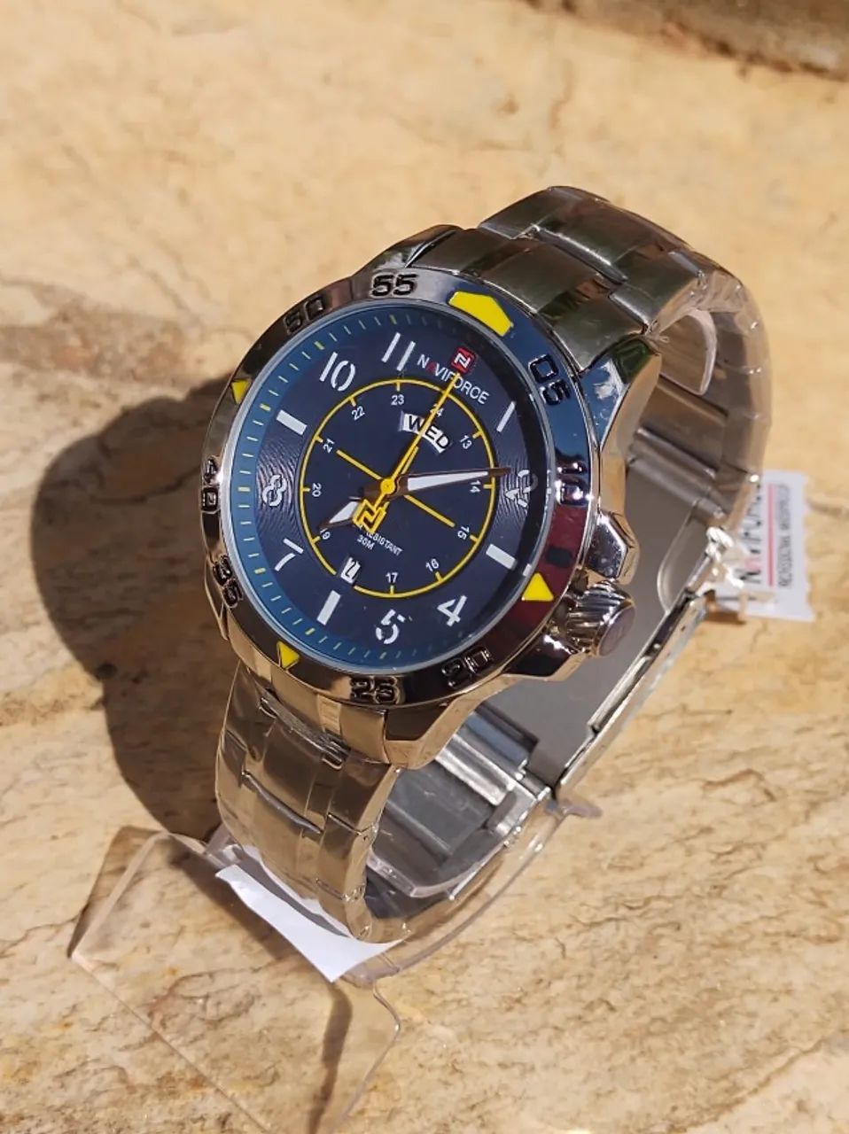 Relógio Masculino Naviforce Platinum Original