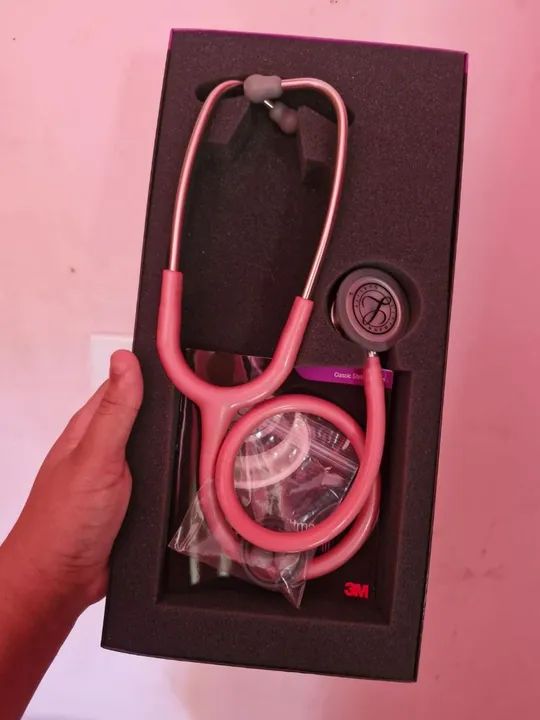 Estetoscópio Littmann Classic III Rosa pérola 