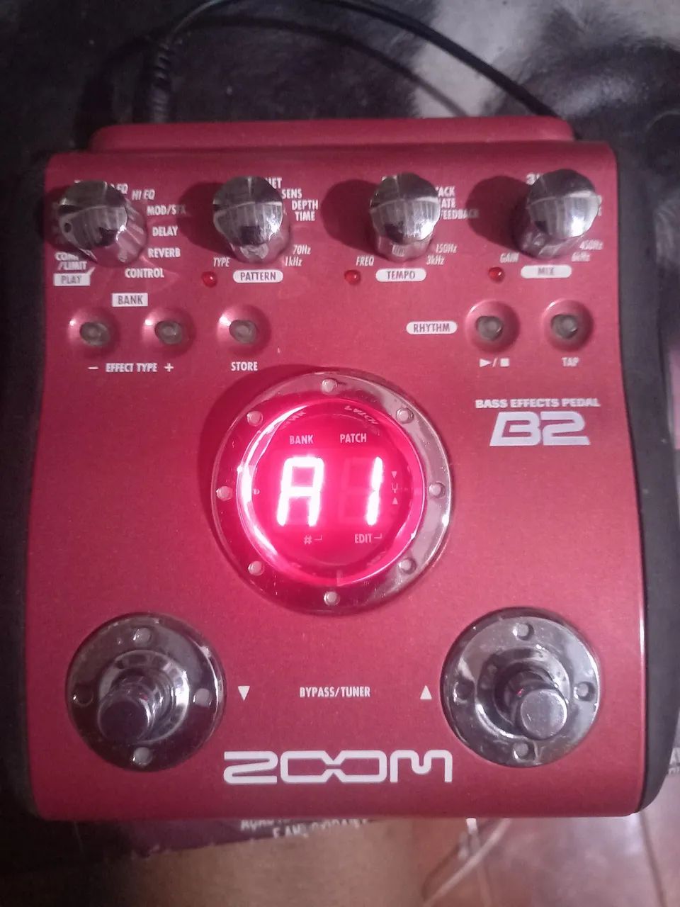 ZOOM B2-Pedaleira para baixo. - Foto 2