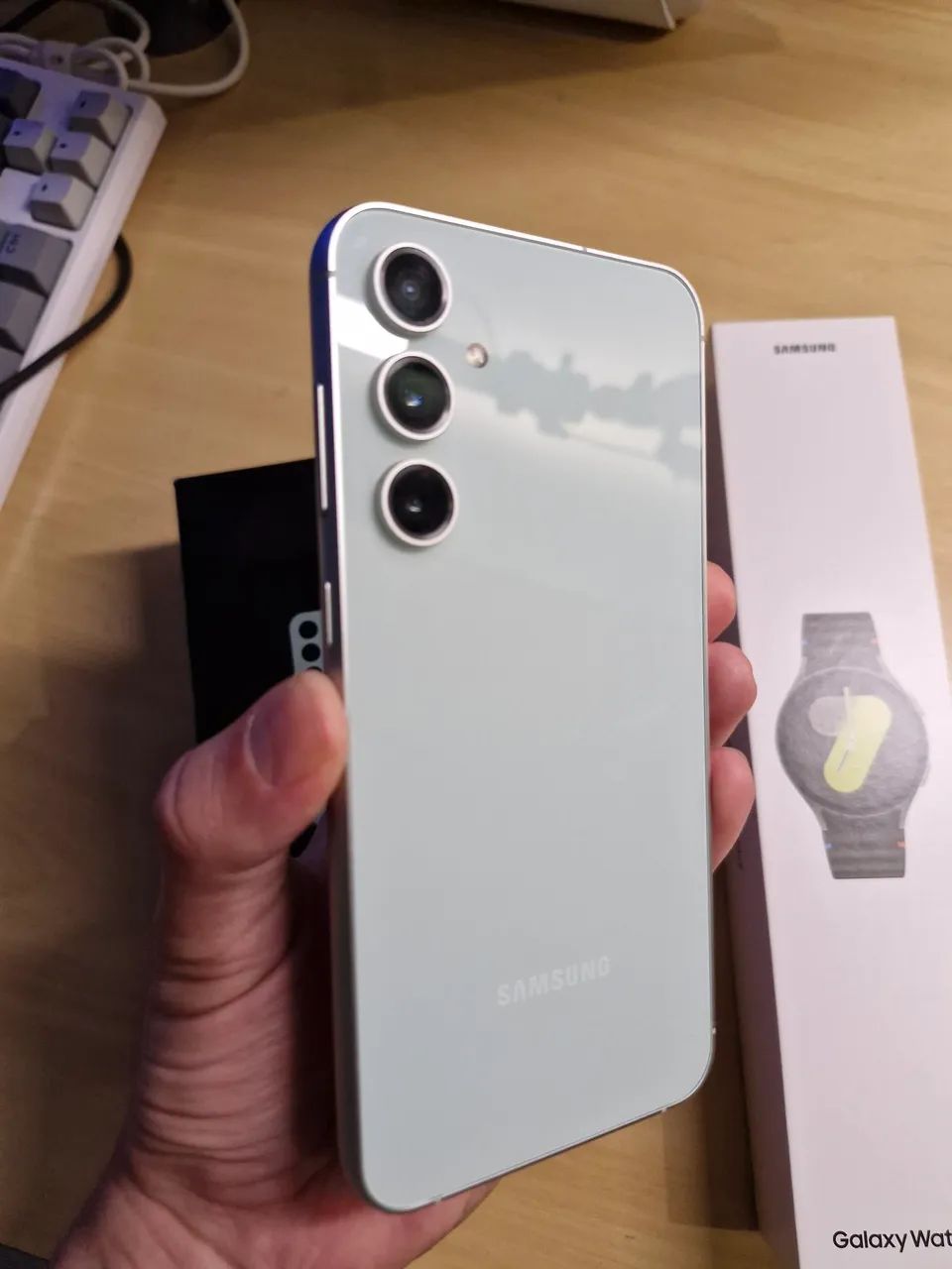 S23 FE + Galaxy Watch 7 44mm Novos CX+ACESSORIOS - Foto 4