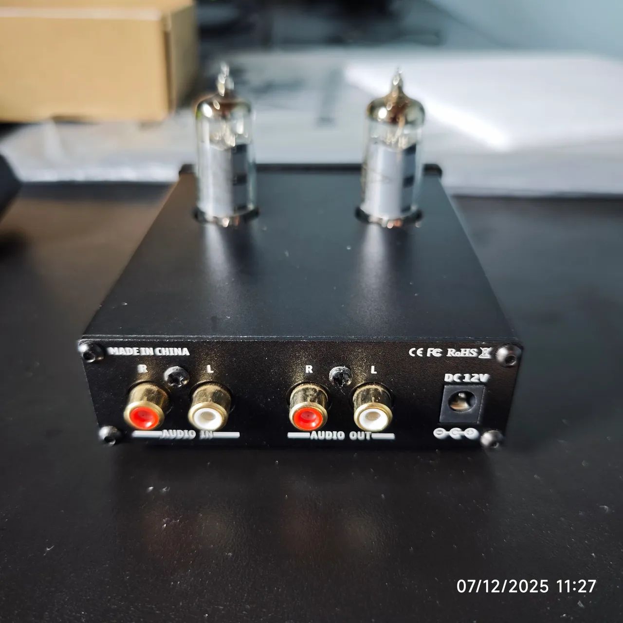 Pré amplificador valvulado FOSI semi-novo e pouco usado. - Foto 2