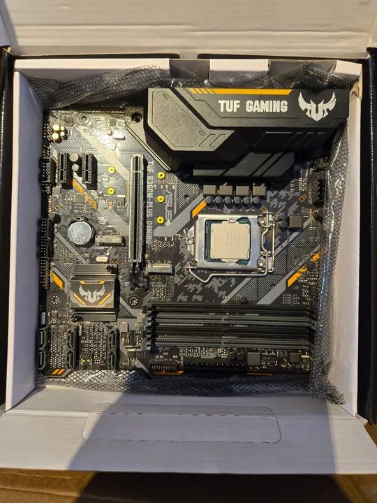 Placa Mãe Asus TUF B360M-PLUS GAMING/BR DDR4 Socket LGA1151