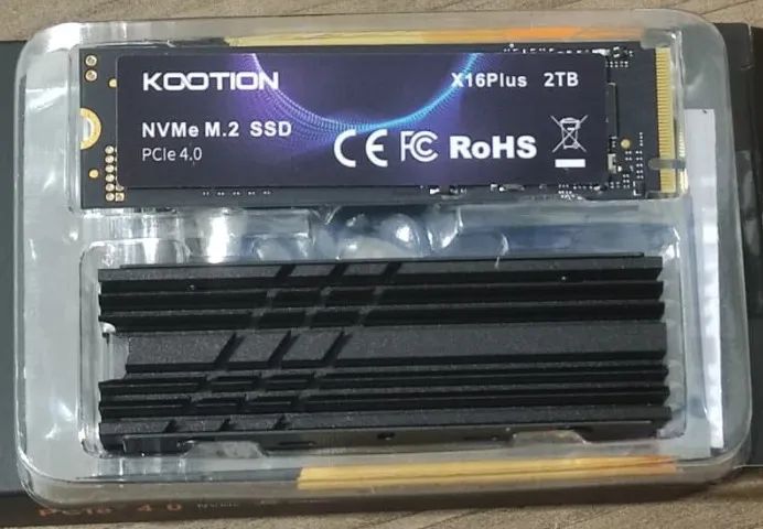 SSD M.2 NVME Kootion X16Plus 2Tb (Novos + Garantia)
