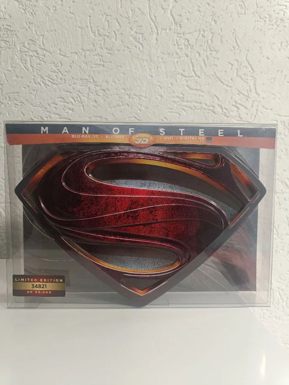 Gift set blu-ray Filme O Homem de Aço versão de colecionador blu