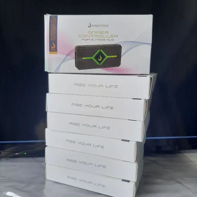 Controladora Gamer PWM e ARGB Hub - 3 pinos 5v - Foto 2