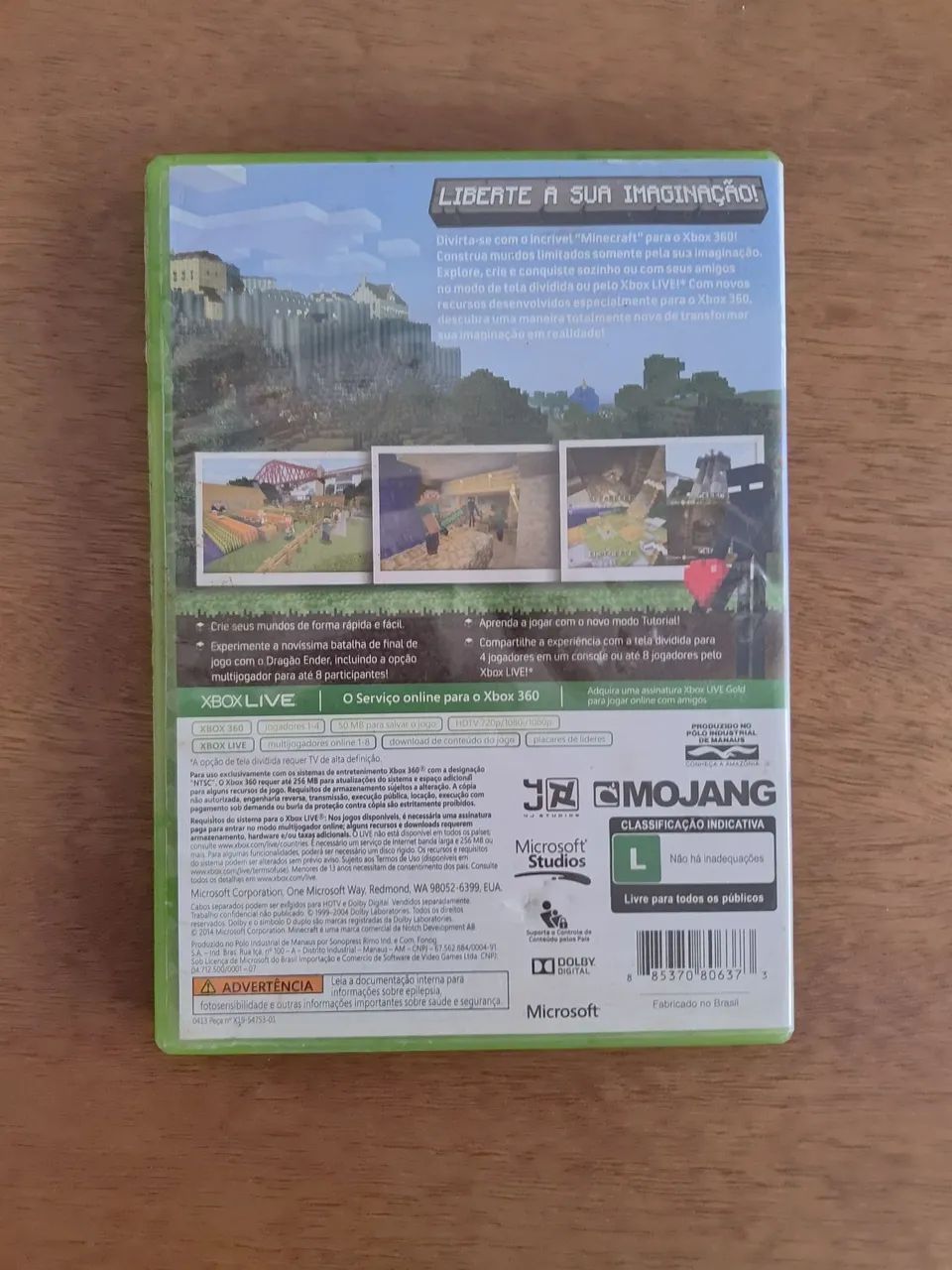 Jogo Xbox 360 - Minecraft  - Foto 2