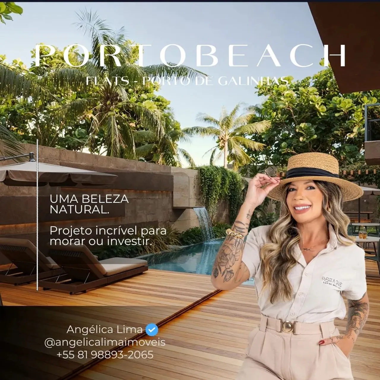 FLATS PARA RENTABILIZAR EM PORTO DE GALINHAS