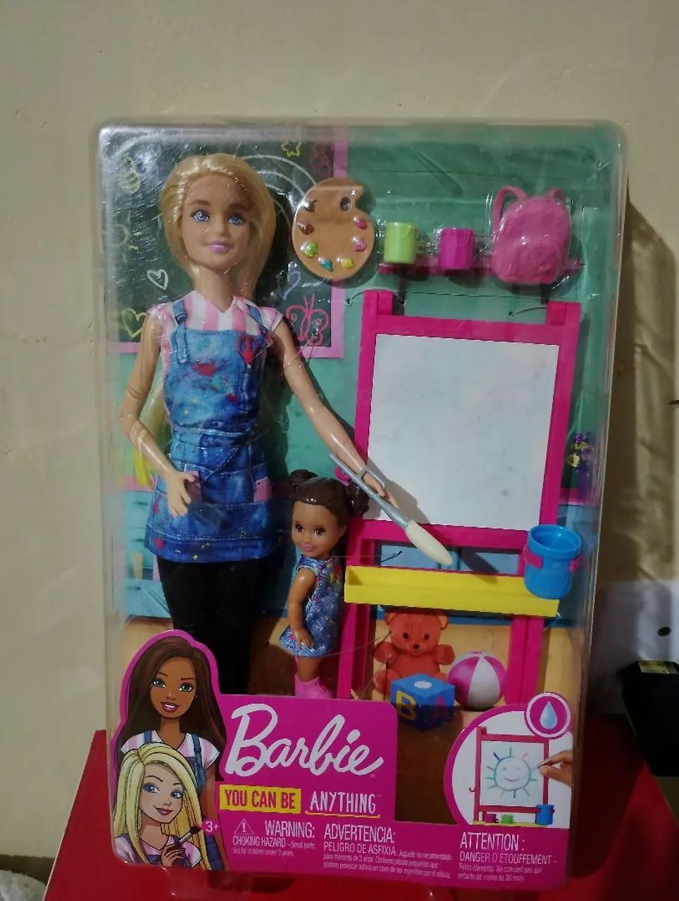 Barbies Profissões Professora de Artes