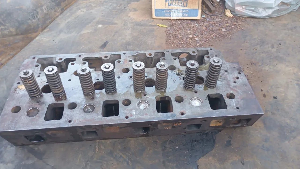 Cabeçote motor 3114 Caterpillar 924f