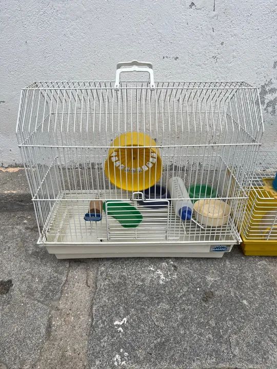 3 Gaiolas para Roedores com Túnel e diversos acessórios  - Foto 3
