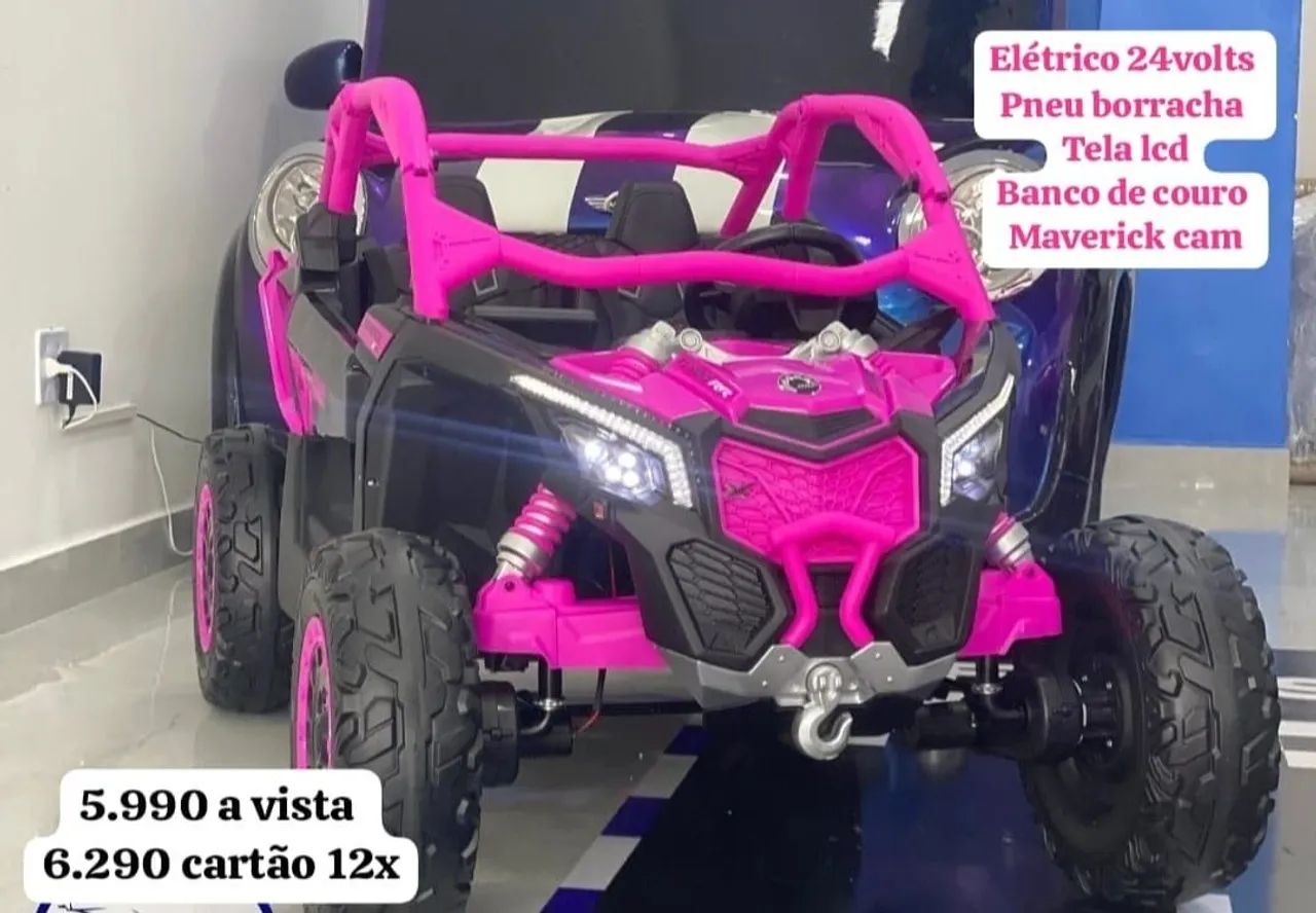 CARRINHO ELÉTRICO INFANTIL 24VOLTS MAVERICK  - Foto 3