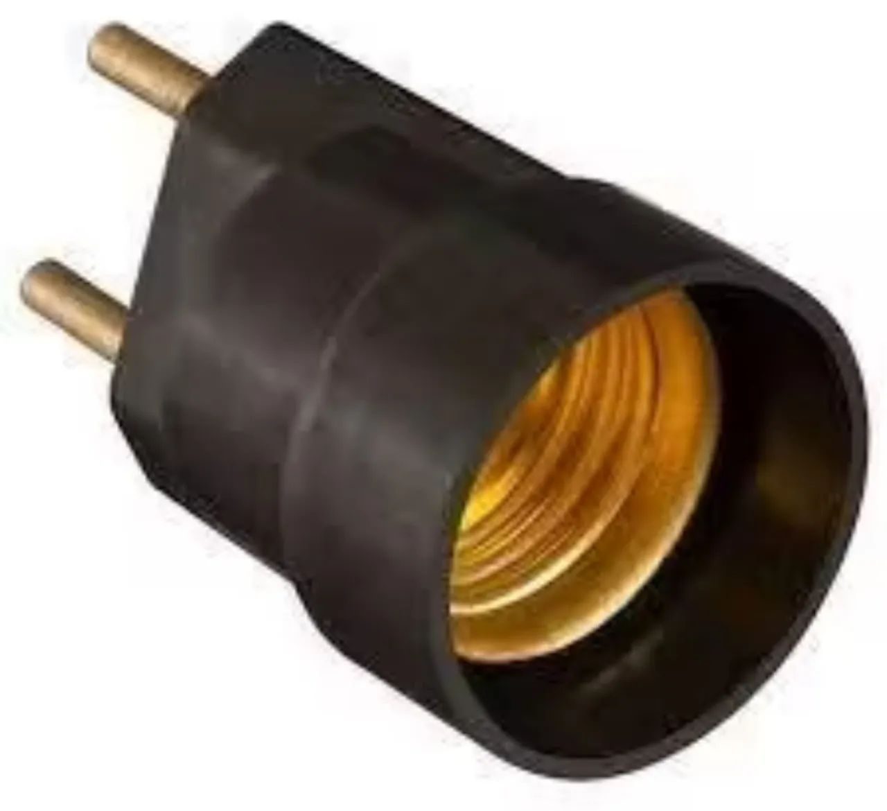 Adaptador de tomada para lâmpada soquete E 27 - Foto 3