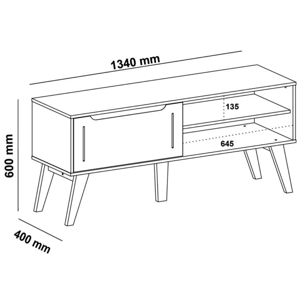 Rack de TV Novo 60 polegadas entrego e monto no mesmo dia  - Foto 4