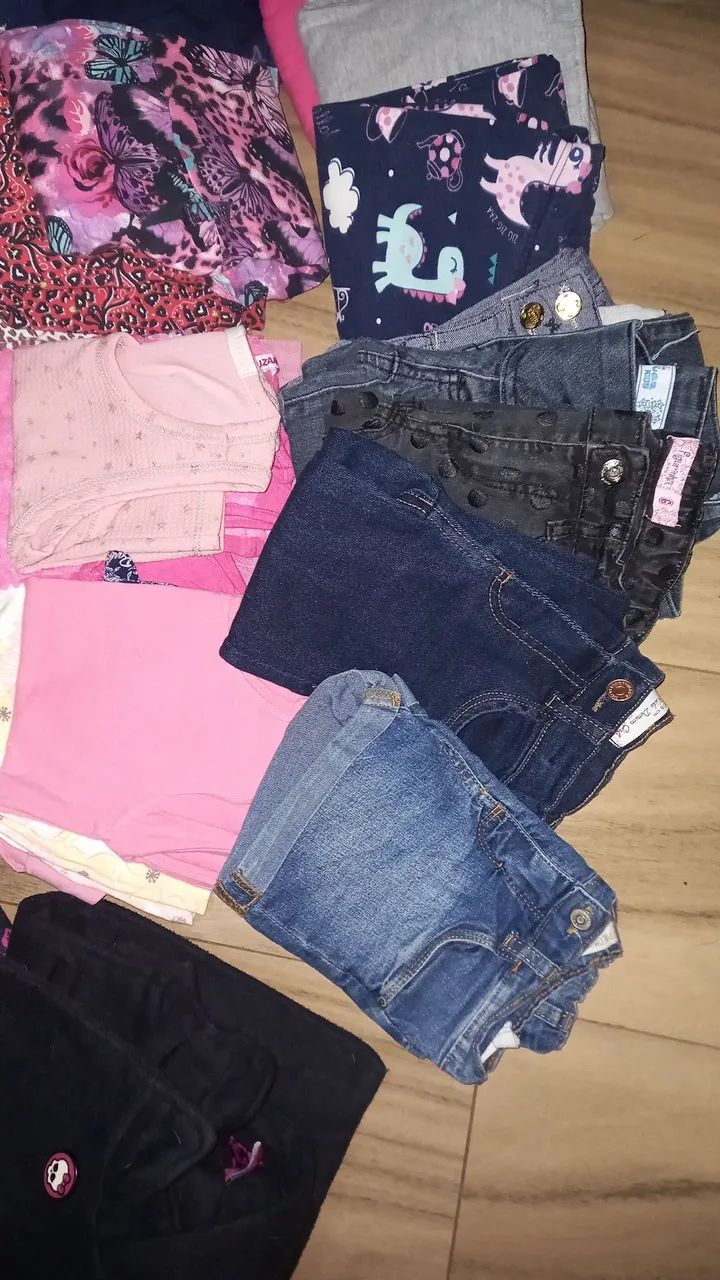Lote/kit/conjunto infantil menina 6anos - Foto 2