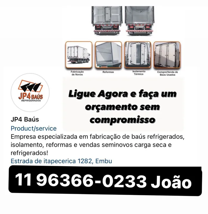 Baús novos e seminovos