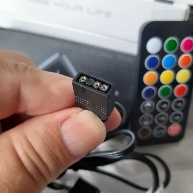 Controladora Gamer PWM e ARGB Hub - 3 pinos 5v - Foto 3