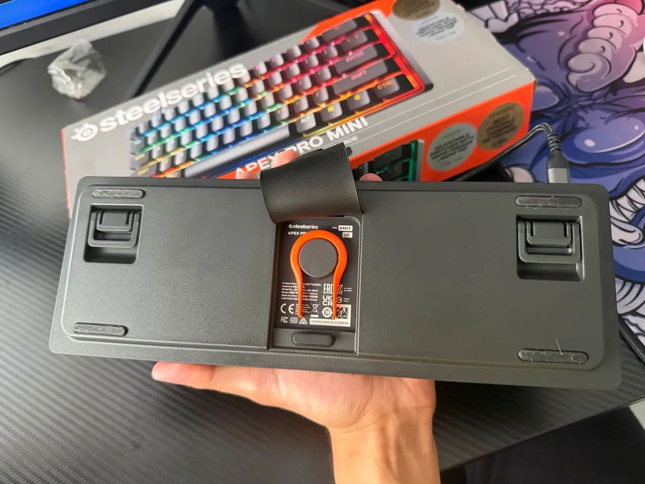 Teclado Magnético SteelSeries Apex Pro Mini gen3 60% - Foto 2
