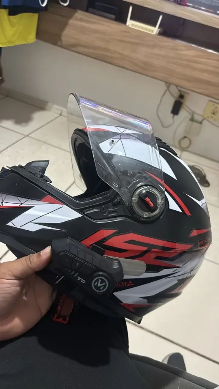 Capacete Ls2 preto fosco - Foto 2