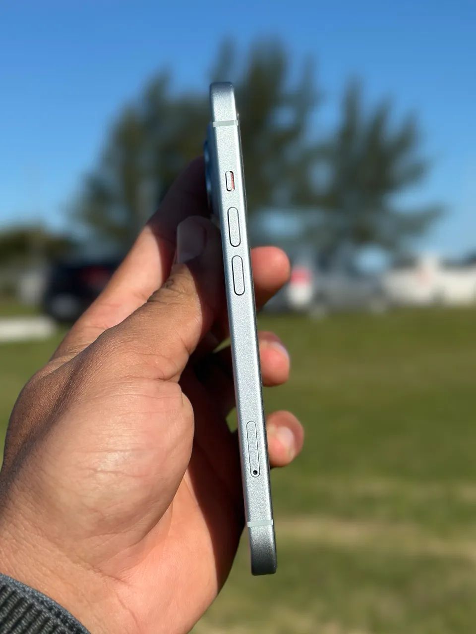 iPhone 15 128GB Azul | 92% Bateria | Chip Físico - Foto 2