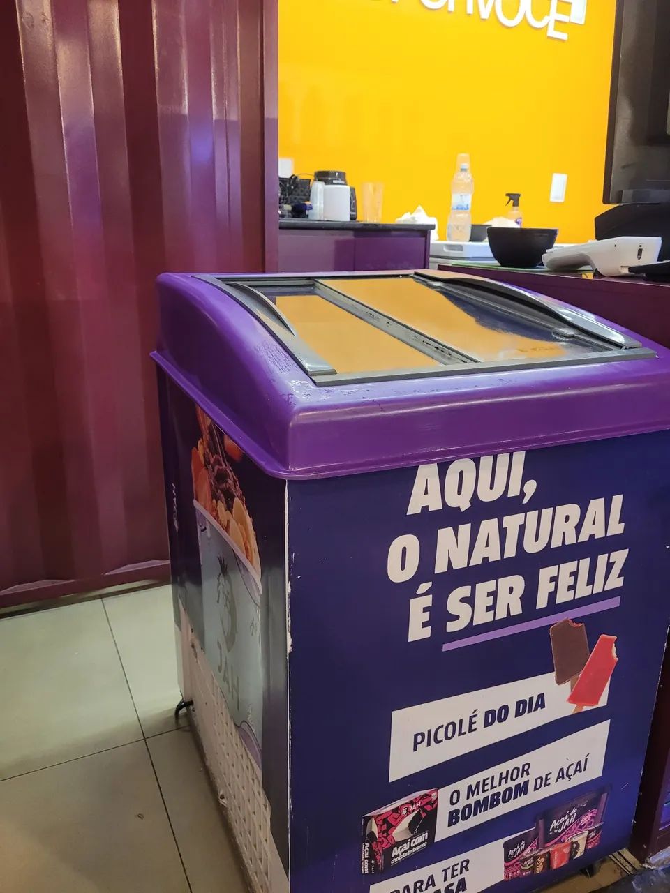 Freezer de picolé 