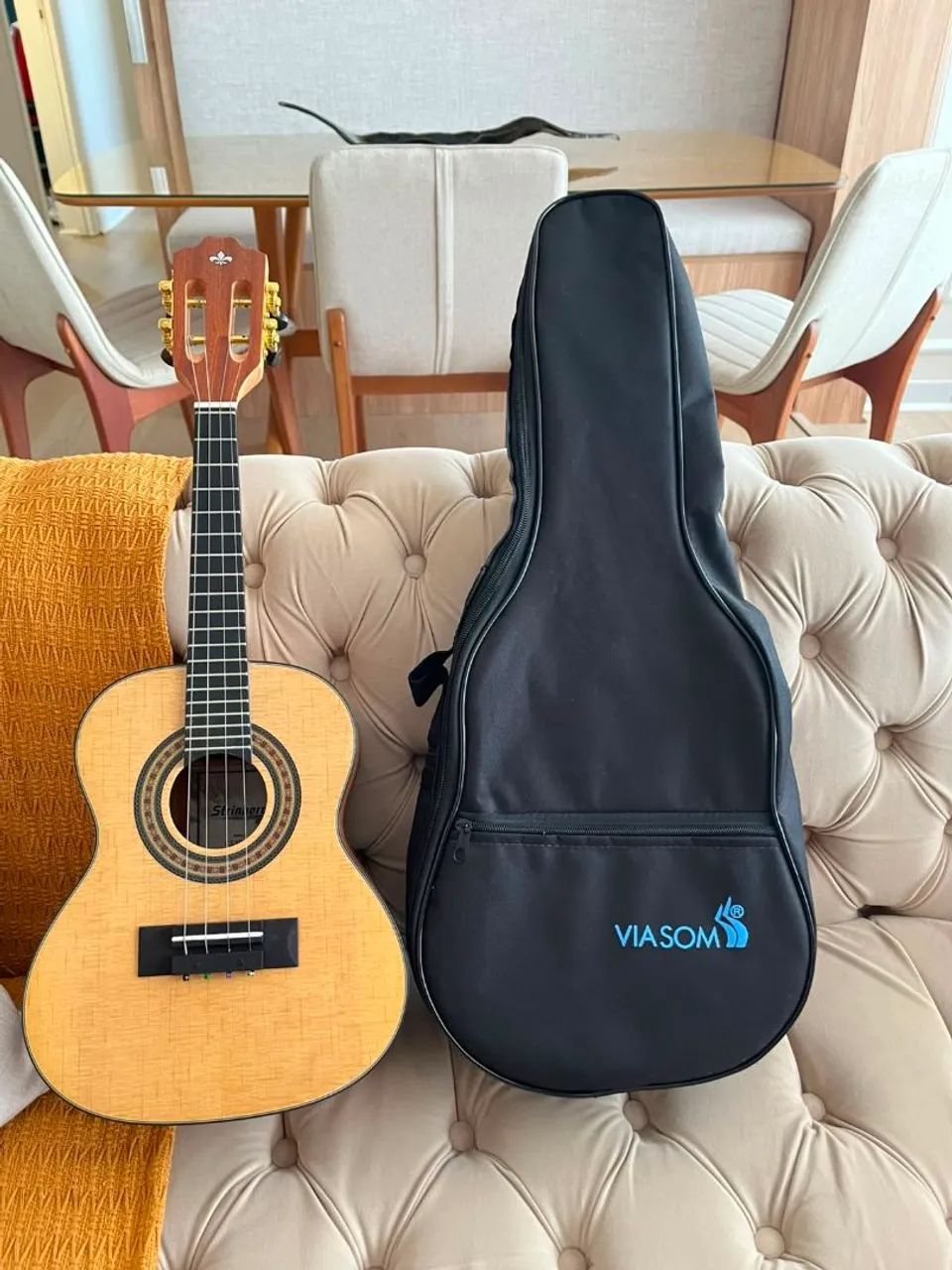 Cavaquinho Eletroacústico Strinberg CS25E HBS - Foto 3
