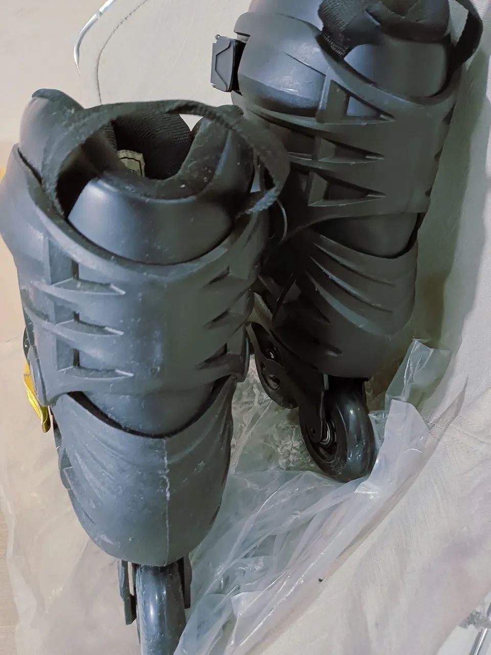 Patins oxer darkness Gold freestyle adulto Novo! - Foto 6
