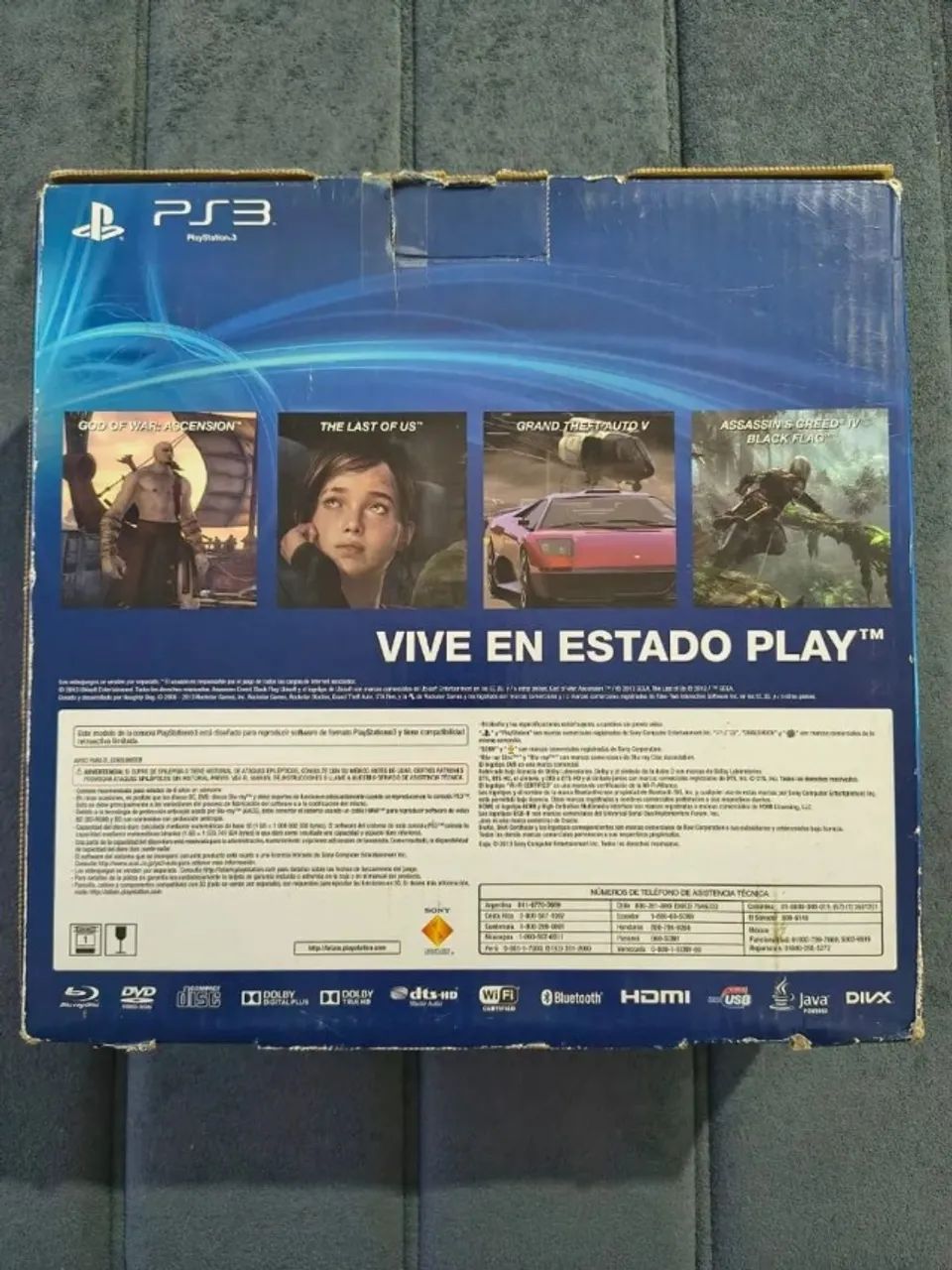 Playstation 3 com lote de jogos - Foto 2
