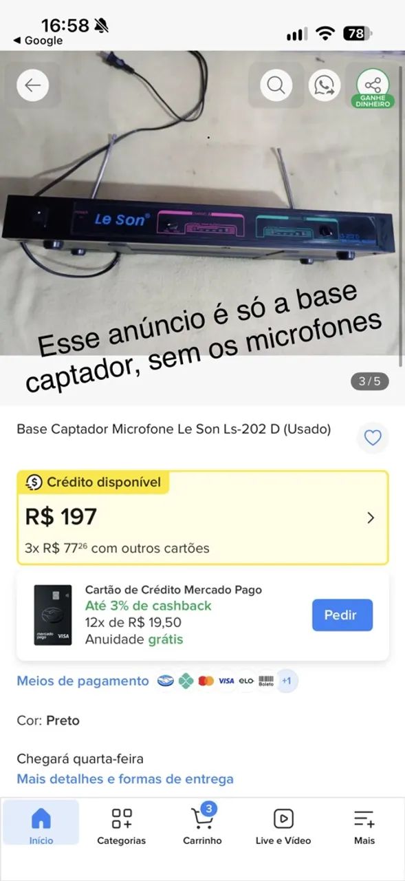 Dois microfones Le Son SEM fio UHF - Foto 5