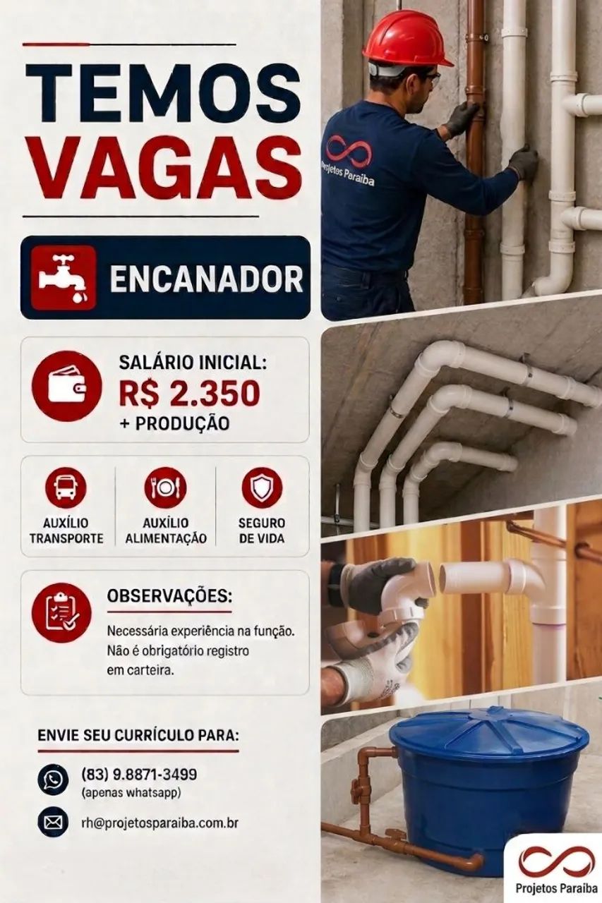 Vaga encanador 