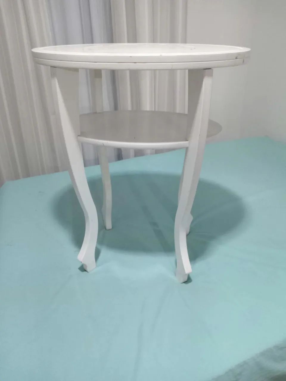 MESA DE CABECEIRA REDONDA CLASSICA - Foto 2