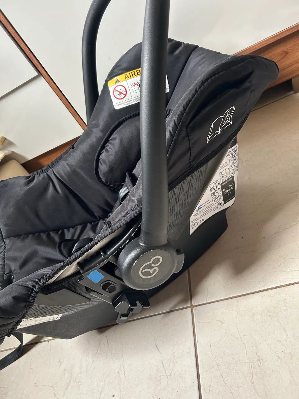 Carrinho de bebê e bebê conforto galzerano - Foto 3