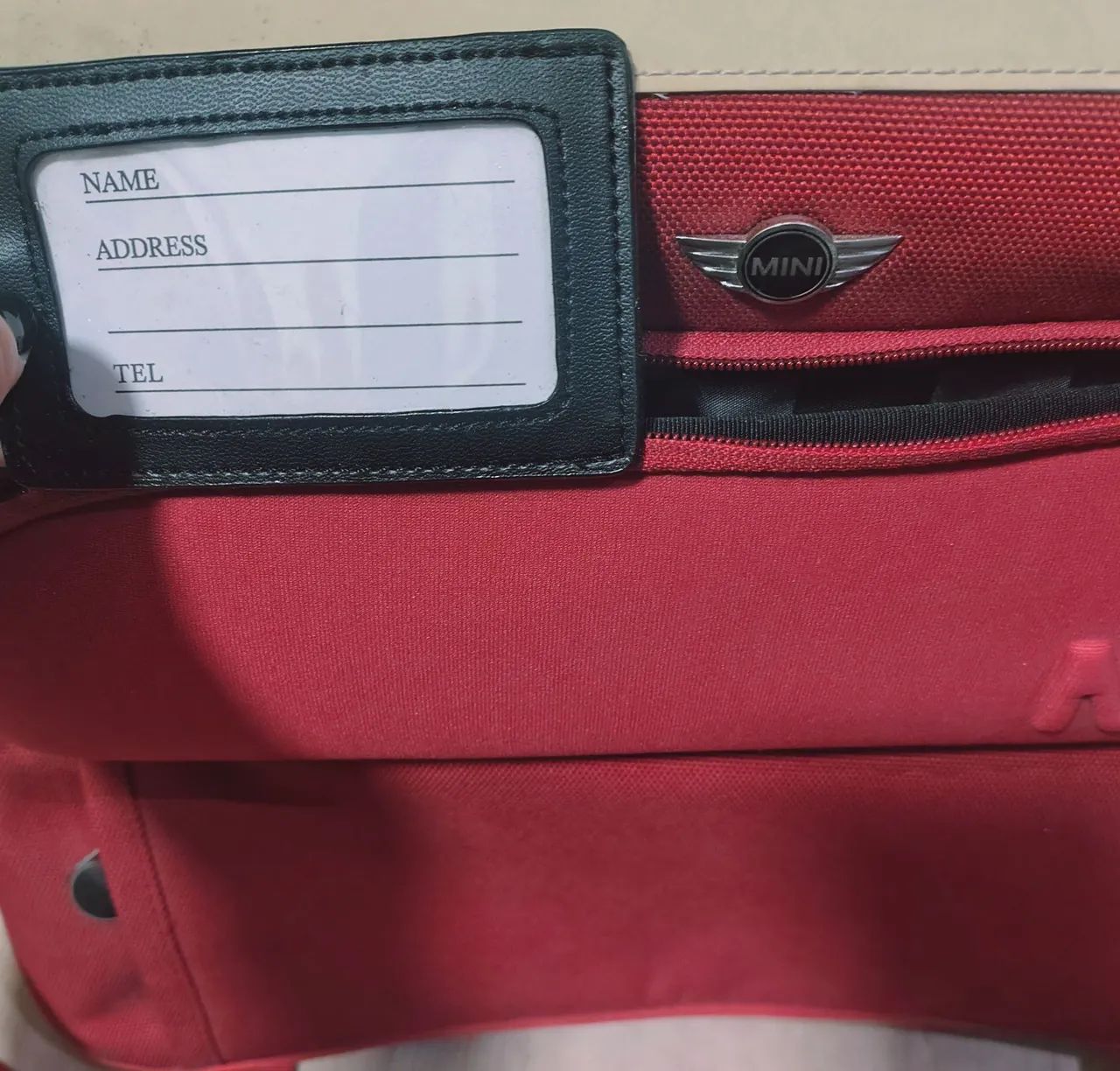 bolsa mini cooper vermelha vintage - Foto 2