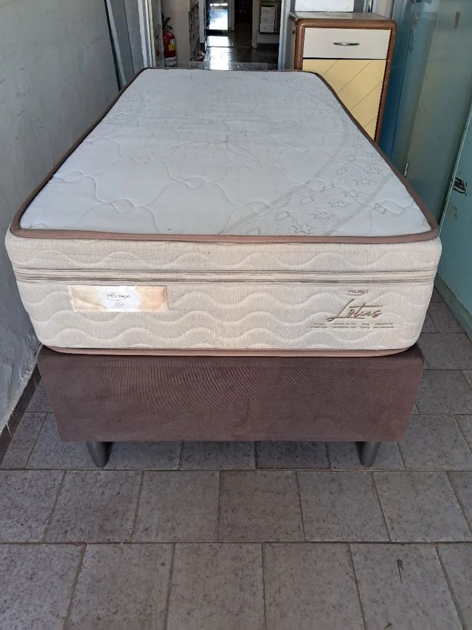 CAMA BOX SOLTEIRO PELMEX, LEIAM: - Foto 2