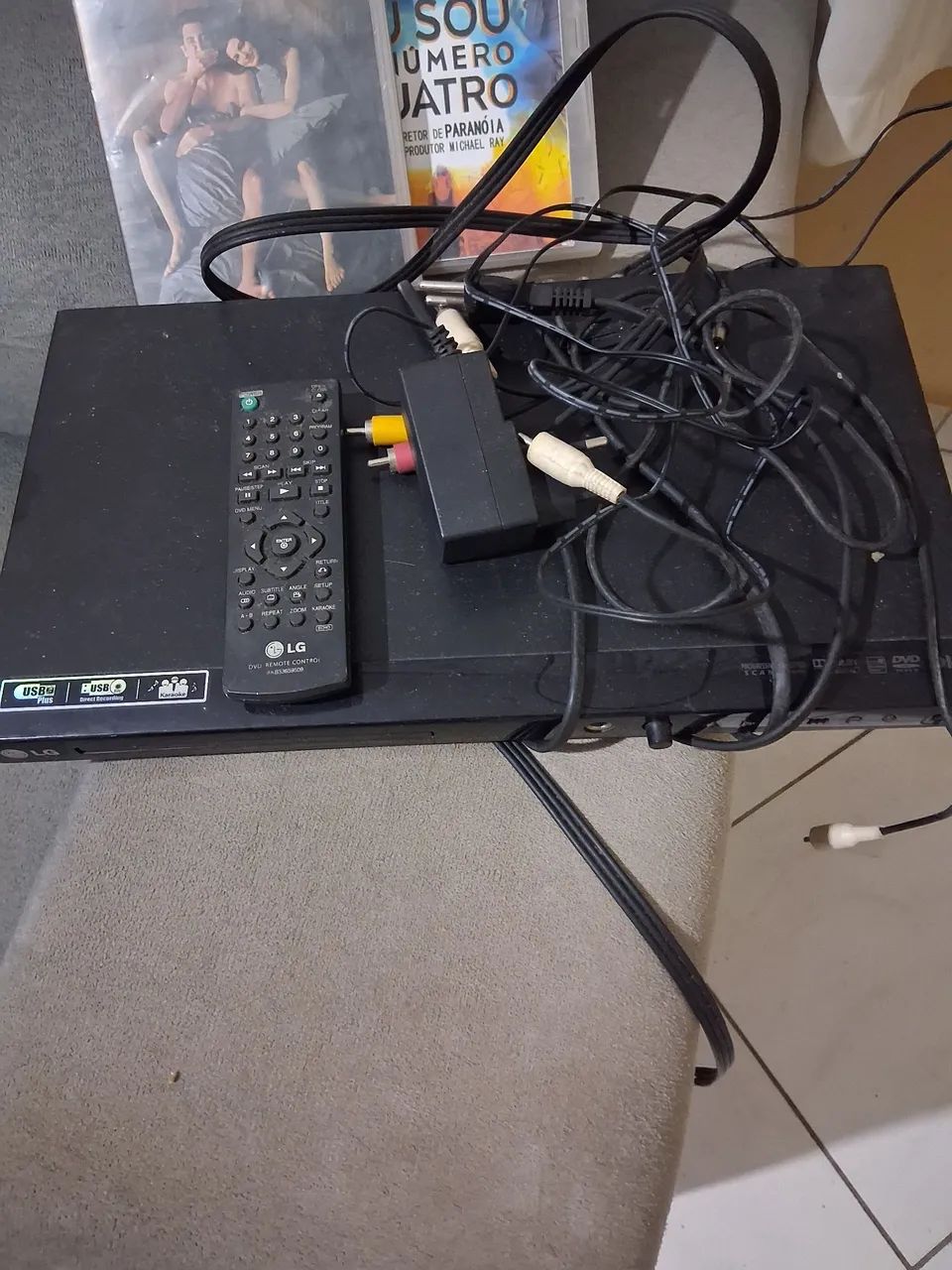 DVD LG com controle remoto  - Foto 2