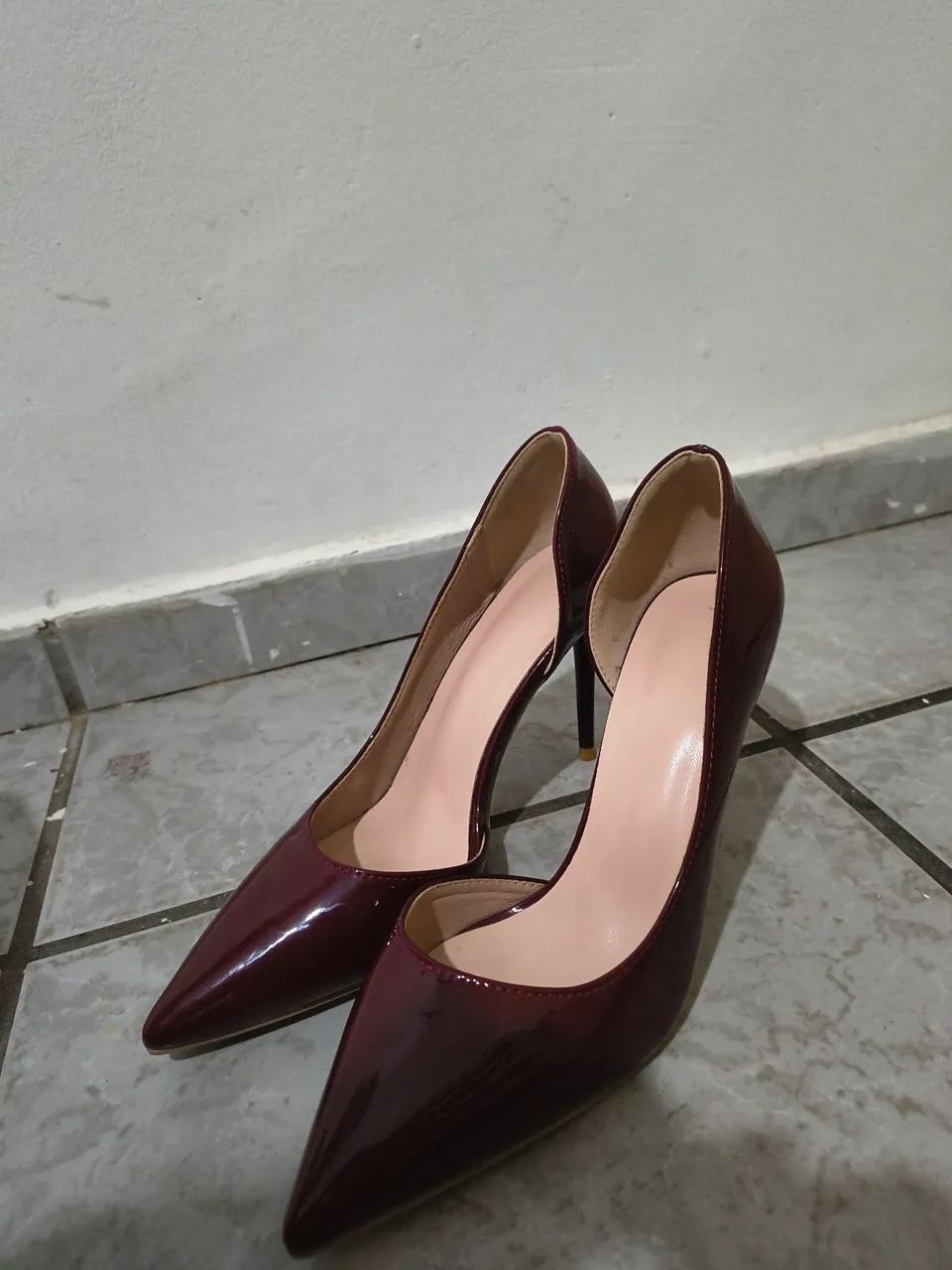 Scarpin Vinho - Foto 5