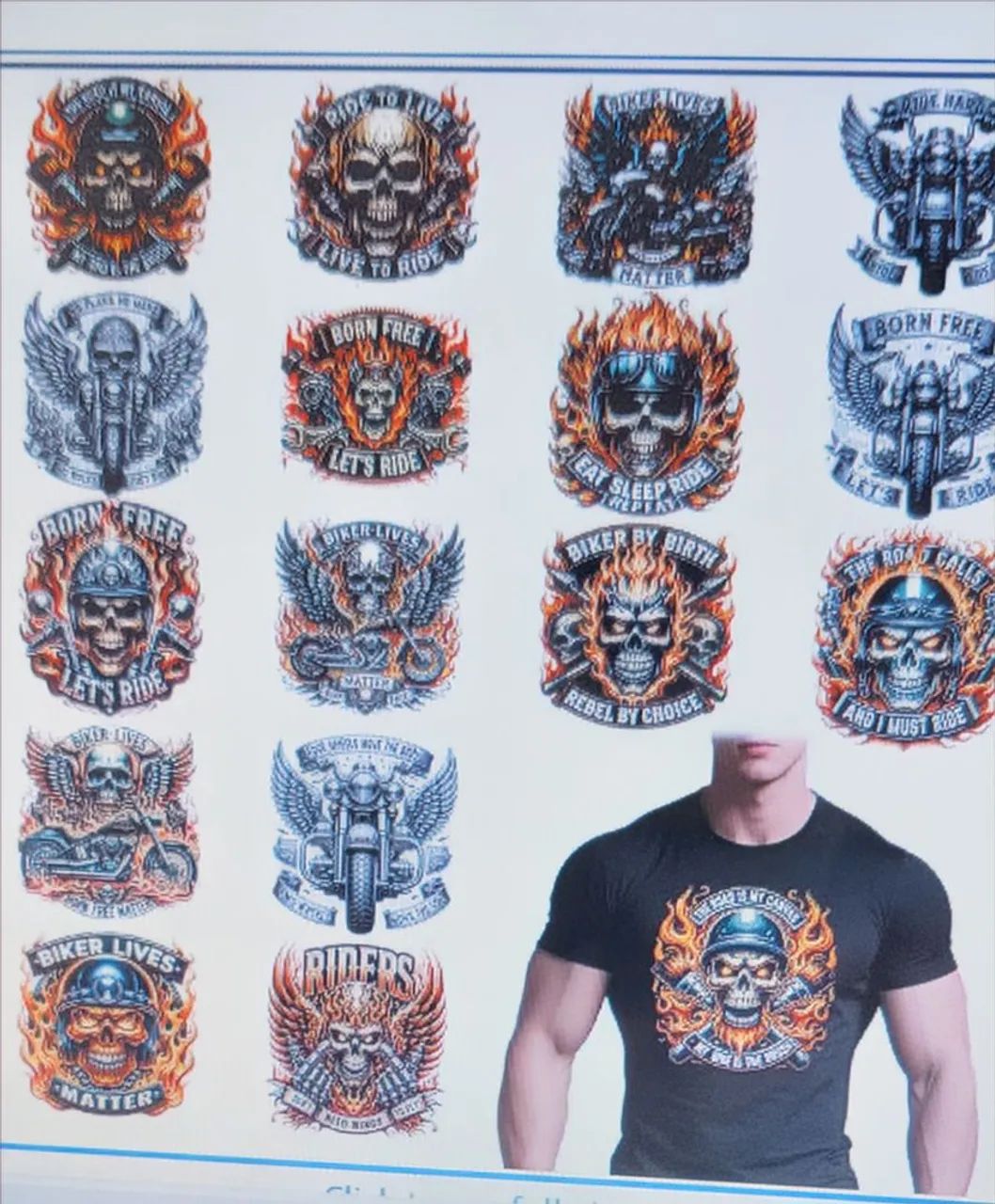 Camisetas com estampas de escuderias americana  - Foto 2