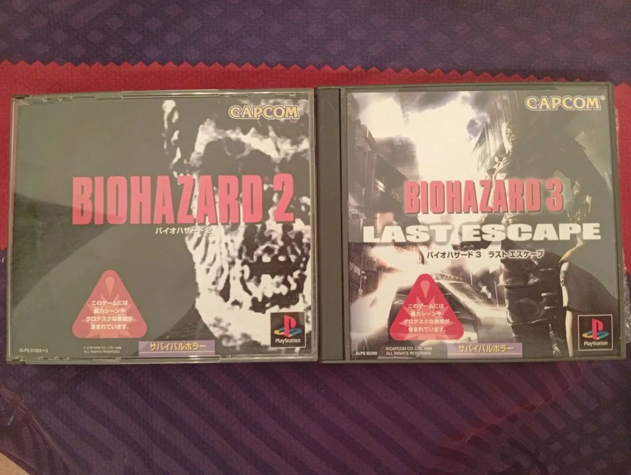 Biohazard 2 e 3 completos 