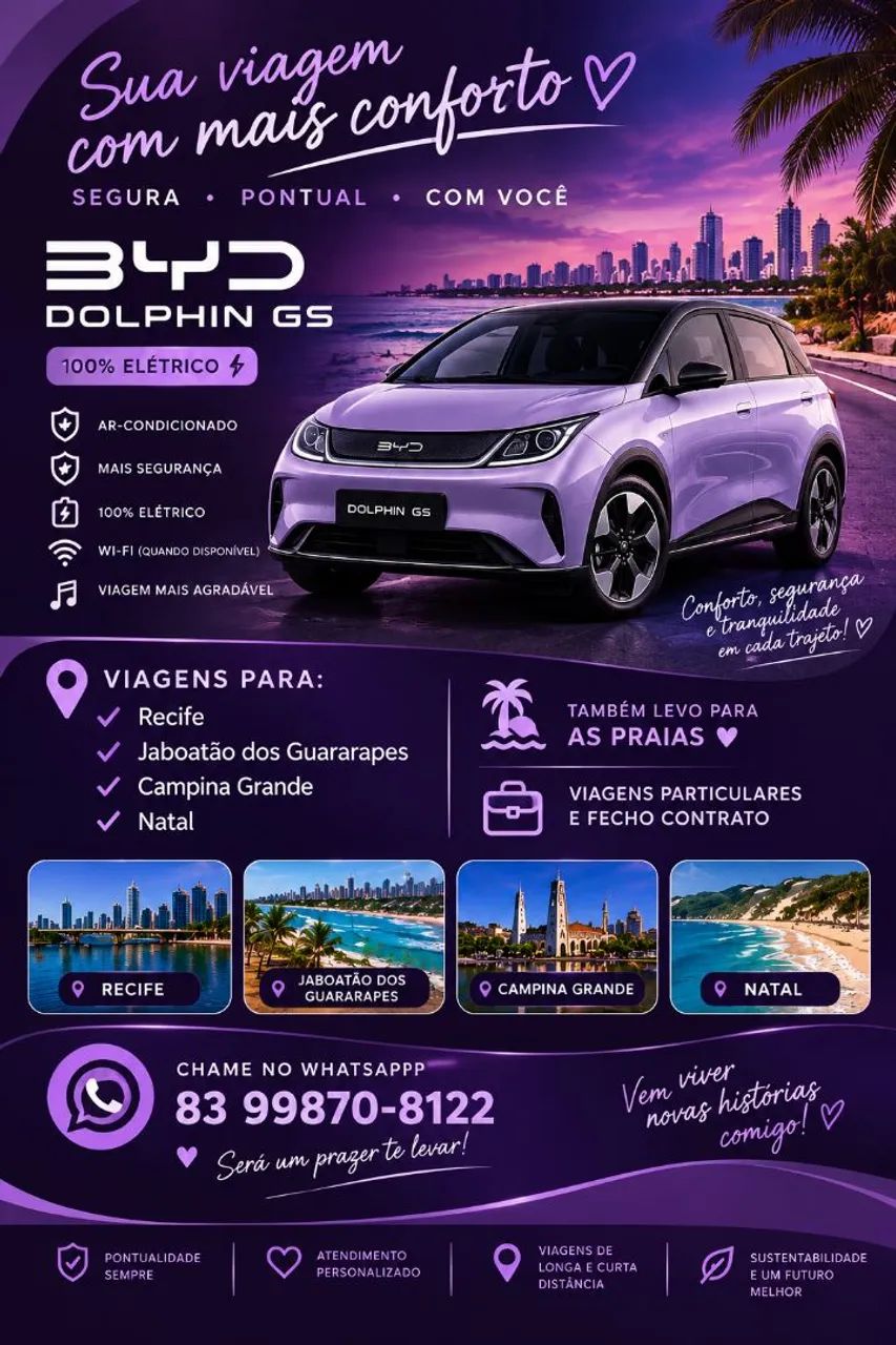 Viagem particular e motorista particular 