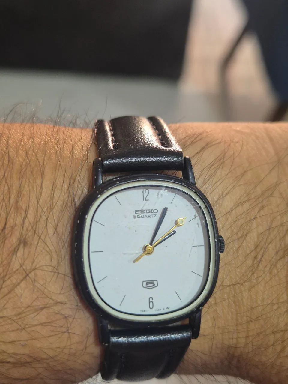 Relógio SEIKO 5 QUARTZ VINTAGE   -   ÓTIMO ESTADO - Foto 4