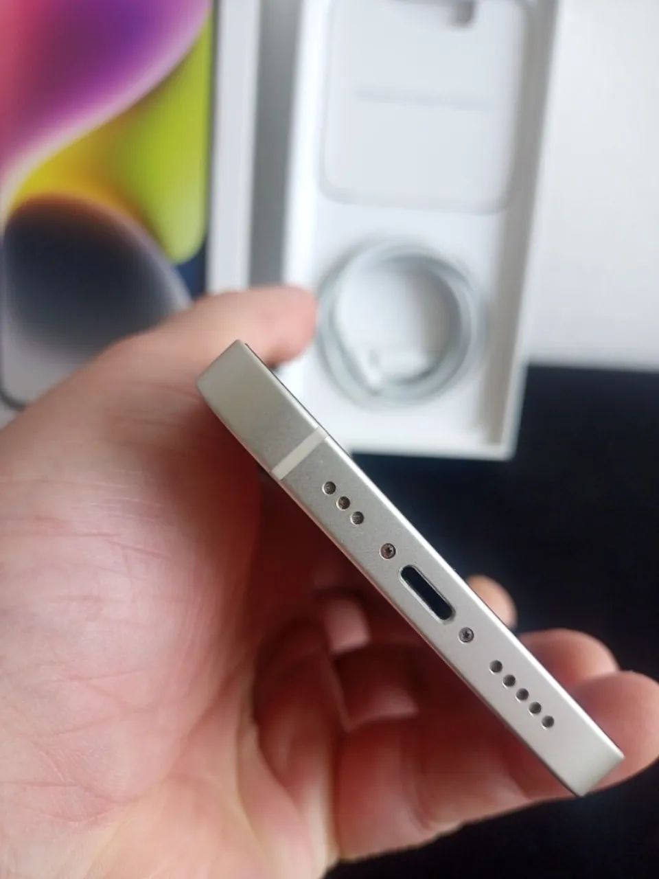 iPhone 14 128GB COMPLETO!!! Aceito Troca - Sem Detalhes - Foto 3