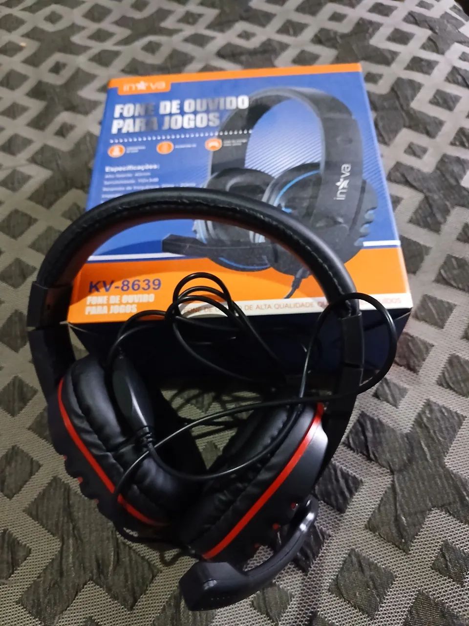 Fone de ouvido para jogos