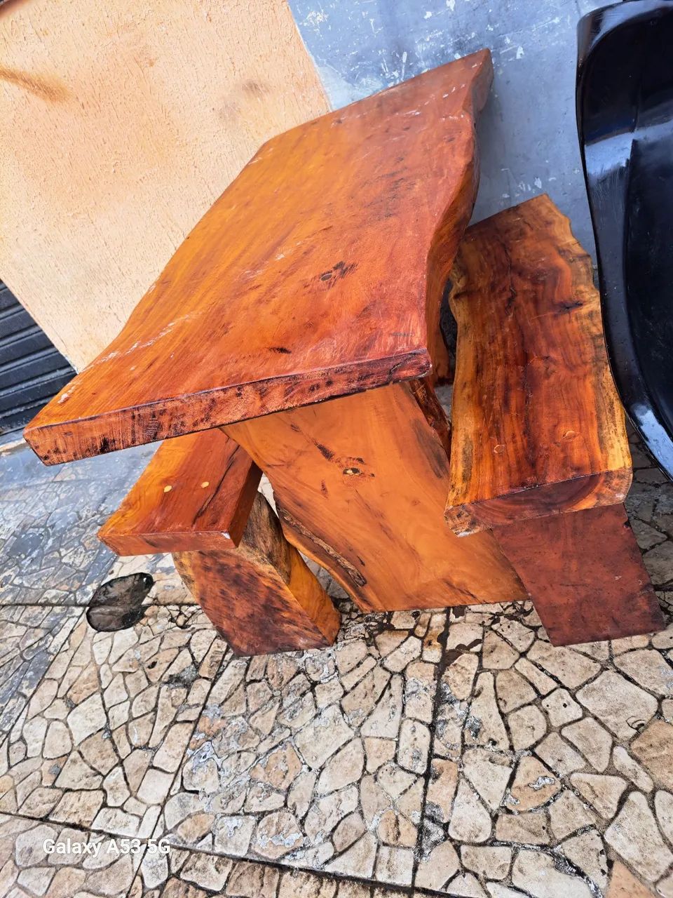Vendo mesa de jaqueira nova so pegar e usar zap * mesas por encomenda  - Foto 2