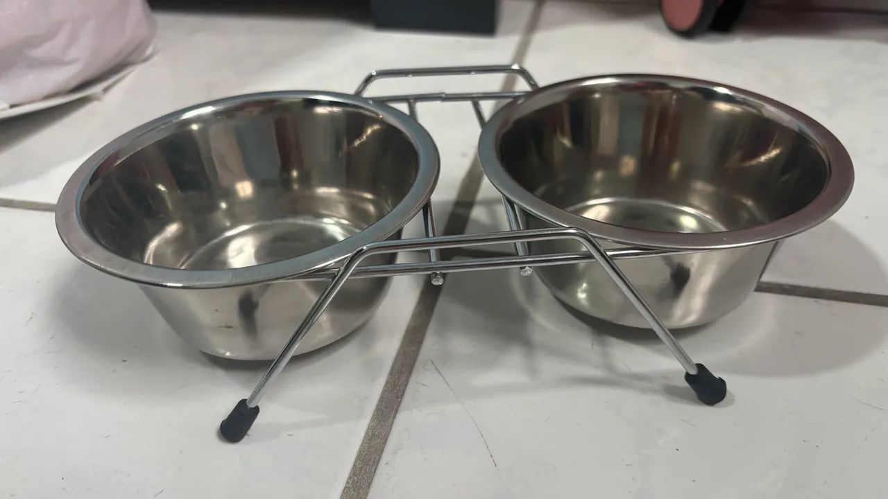 Comedouro inox pet - Foto 3