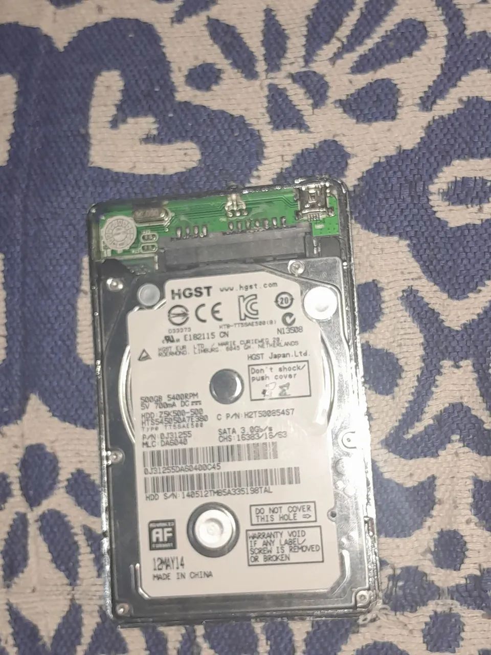 HD de notebook ou HD