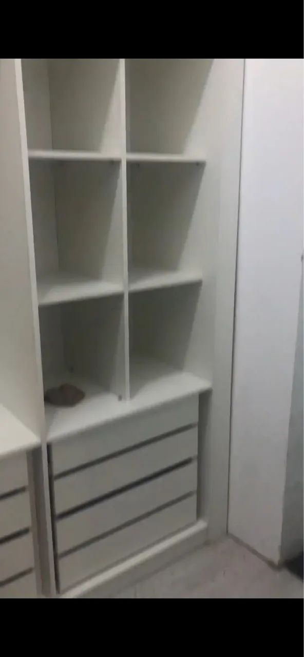 Closet mdf - guarda roupa branco