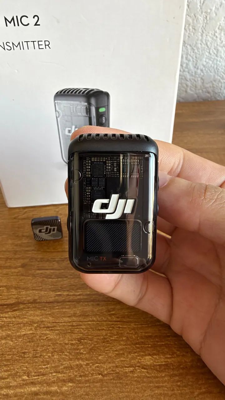 Microfone DJI Mic 2 Original e completo - Foto 2
