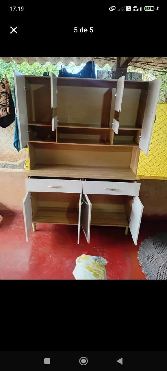 Kit Cozinha Compacta 8 portas com Entrega Grátis  - Foto 2